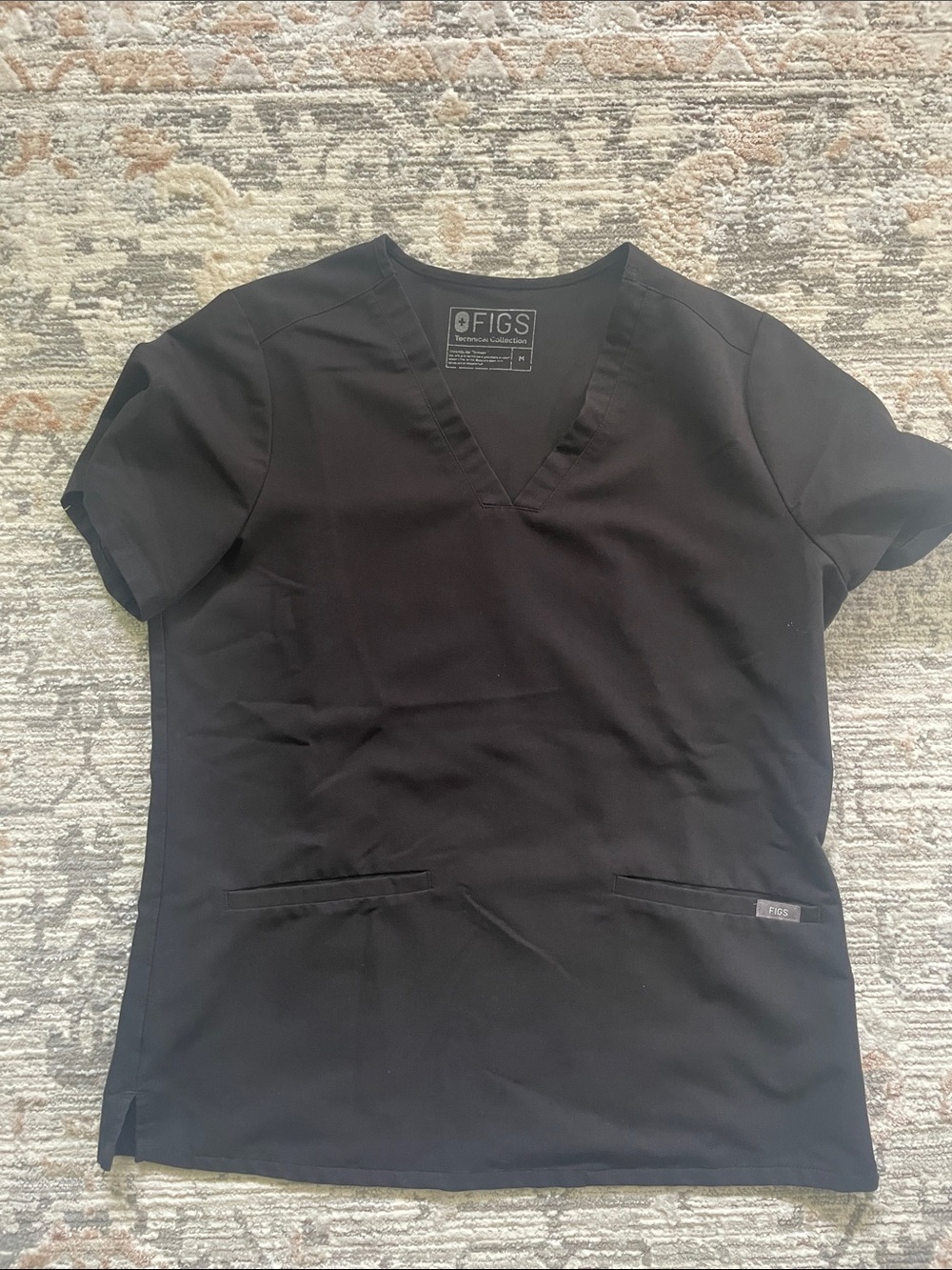 Figs Casma Scrub Top